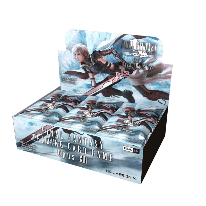 FINAL FANTASY TCG 36 SOBRES OPUS 13 CRYSTAL RADIANCE (ESPAÑOL)