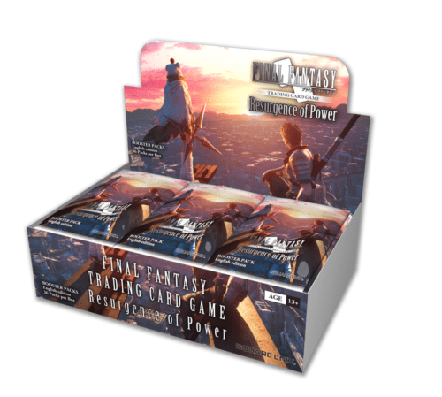 FINAL FANTASY TCG 36 SOBRES OPUS 18 RESURGENCE OF POWER 25 ANIVERSARIO (ESPAÑOL)