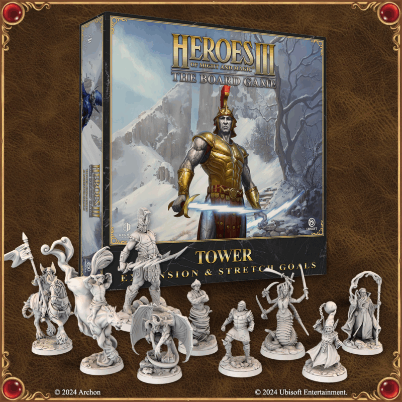 Heroes of Might & Magic III: Tower Expansion & Stretch Goals