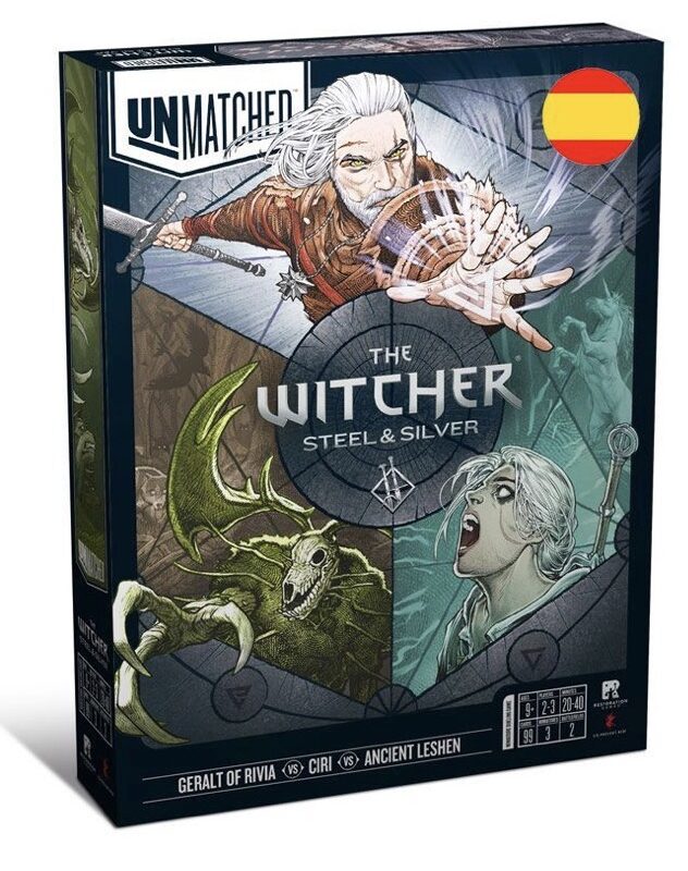 Unmatched The Witcher Steel and Silver