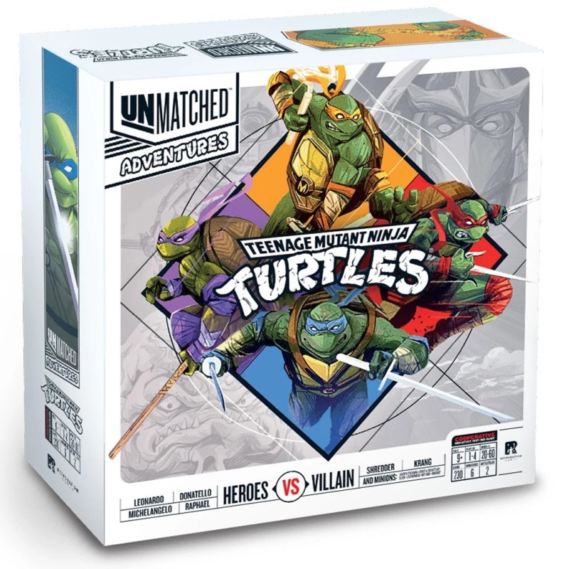 Unmatched Adventures: Teenage Mutant Ninja Turtles Pack